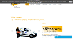 Desktop Screenshot of brief-service.de